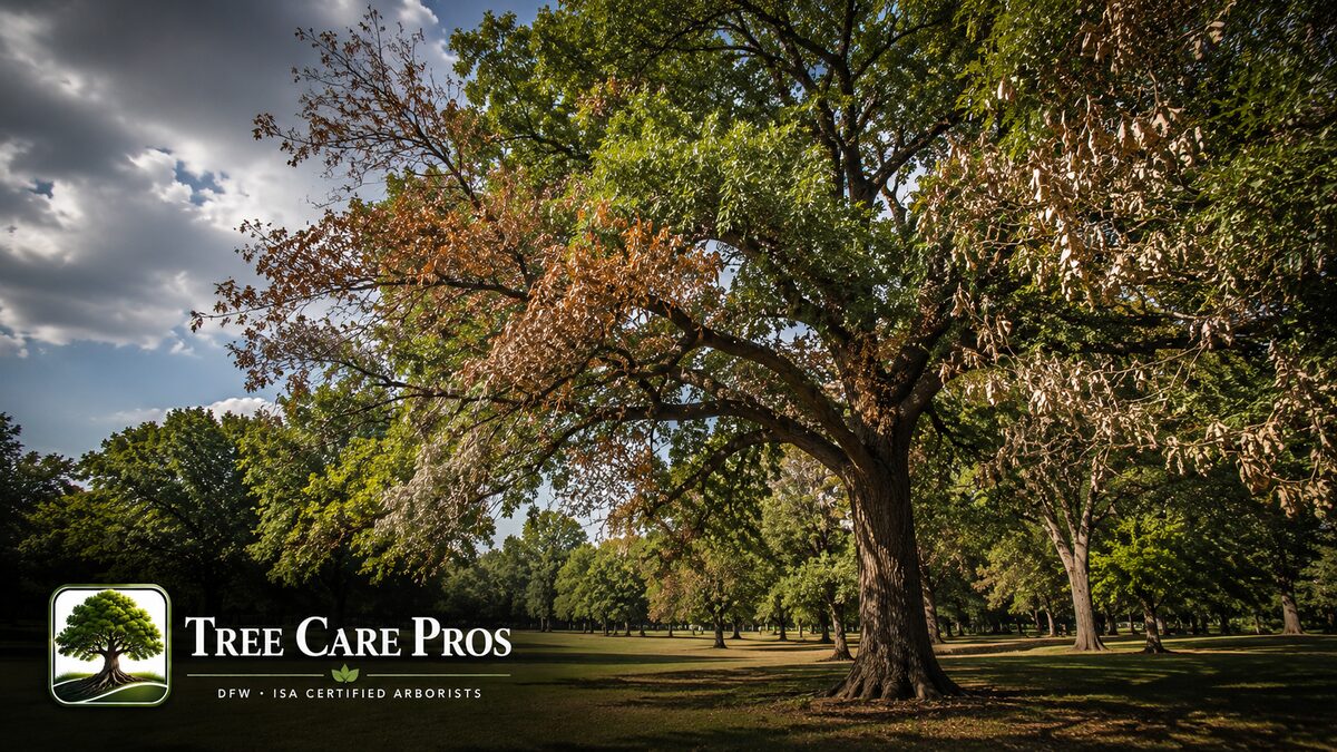 Common tree diseases affecting shade and ornamental trees in Dallas–Fort Worth, Texas