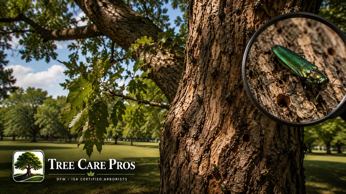 Insect pests that damage trees in Dallas–Fort Worth, Texas